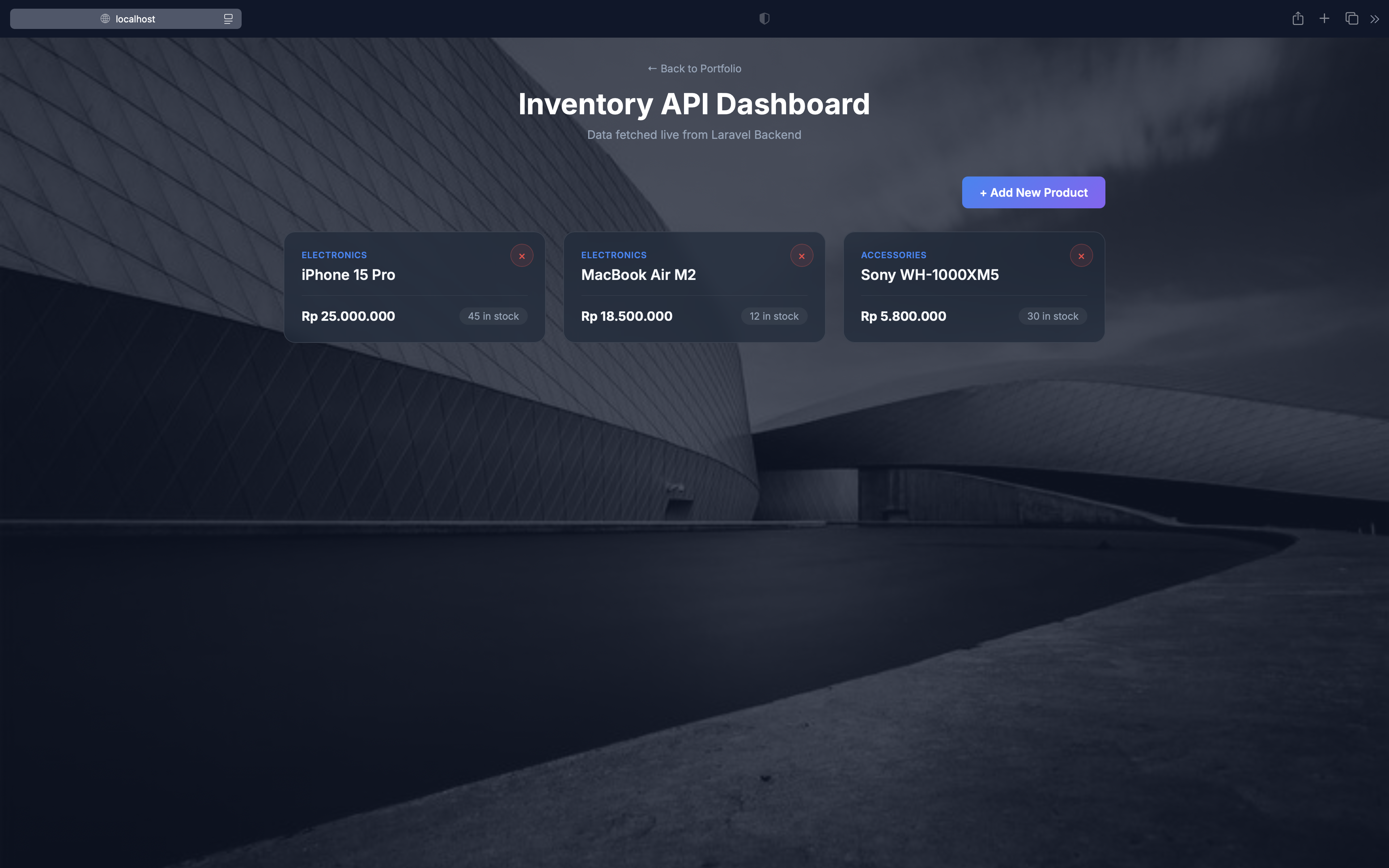 Inventory API
