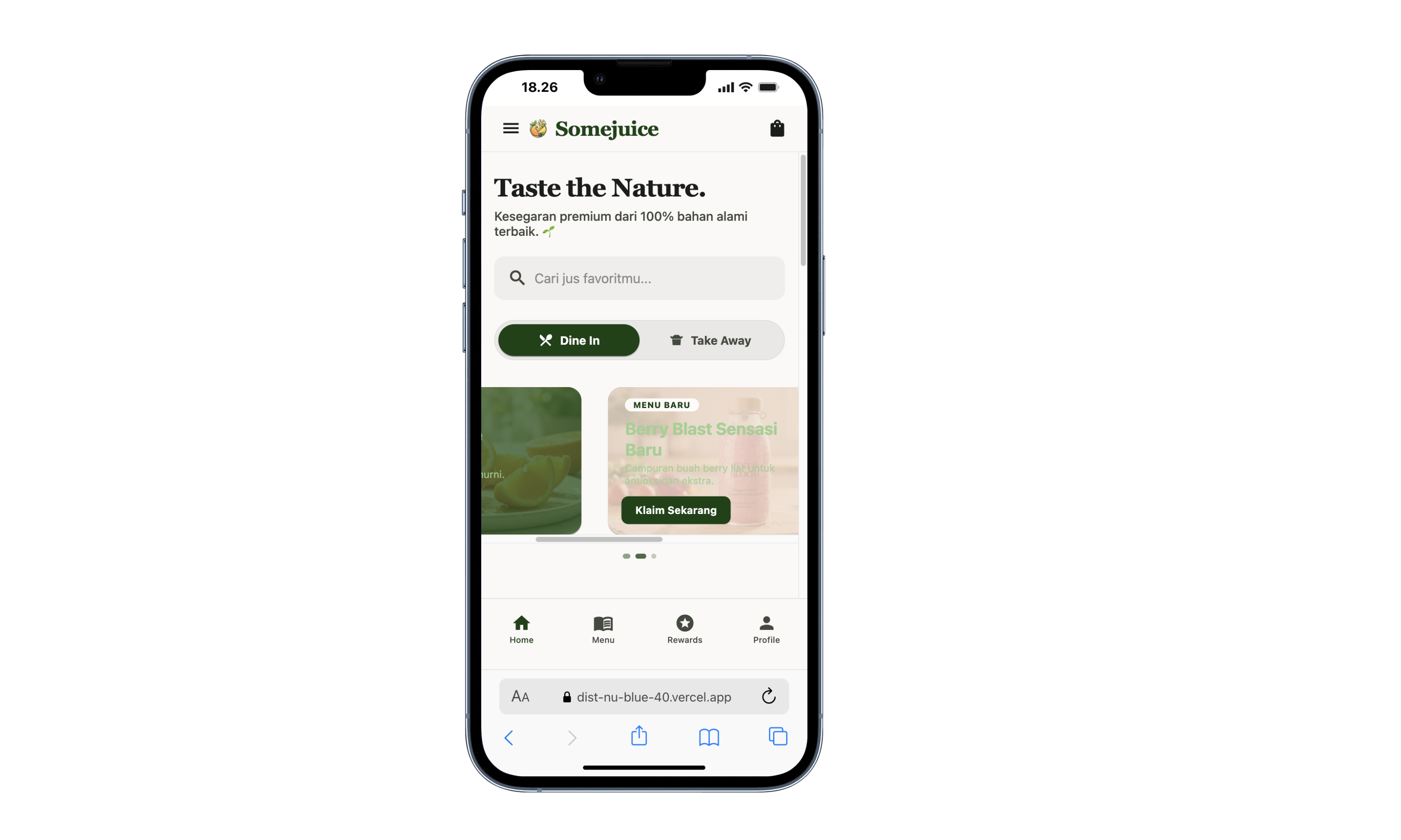 Somejuice App